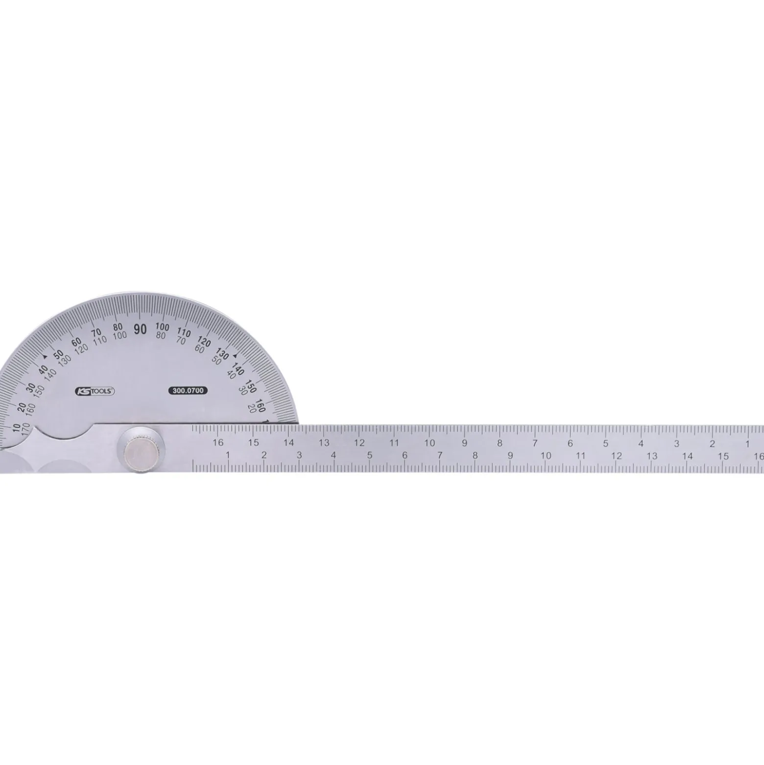 KS TOOLS Winkelgradmesser 220 mm - 300.0700