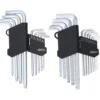 KS TOOLS Winkelstiftschlüssel-Satz, Torx, Innensechskant, 22-tlg - 151.4000