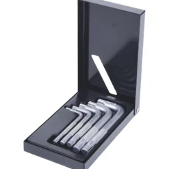 KS TOOLS XZN-Winkelstiftschlüssel-Satz kurz 5tlg. - 151.4100