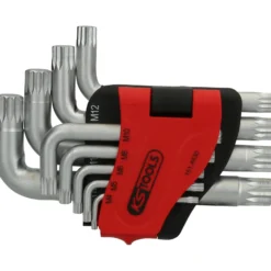 KS TOOLS XZN-Winkelstiftschlüssel-Satz kurz 9tlg. - 151.4630