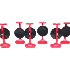 KS TOOLS Zierleisten-Montagesauger-Satz 6tlg. Ø 85 mm - 140.1020