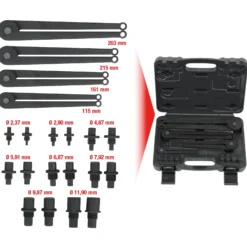 KS TOOLS Zweilochmutterndreher-Satz 20tlg. - 150.3205