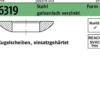 Kugelscheibe DIN 6319 FormC C 17x30x 5,3 Stahl galv.verz. 25 Stück