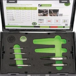 Kukko Schraubenausdrehersatz 6tlg. für Schrauben M3-M24 - 49-B