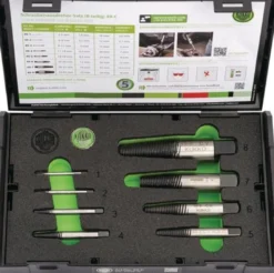 Kukko Schraubenausdrehersatz 8tlg. für Schrauben M3-M45 - 49-C