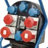 Kunststoffstandstromverteiler Einspeis-CEE-Stecker 400V/32A,5-polig