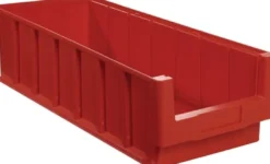 LA-KA-PE Regalkasten VKB L600 x B230 x H150 mm rot PP - VKB600/230 ROT
