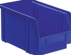 LA-KA-PE Sichtlagerkasten L 230 / 200 x B 140 x H 130 mm blau - LK3 BLAU