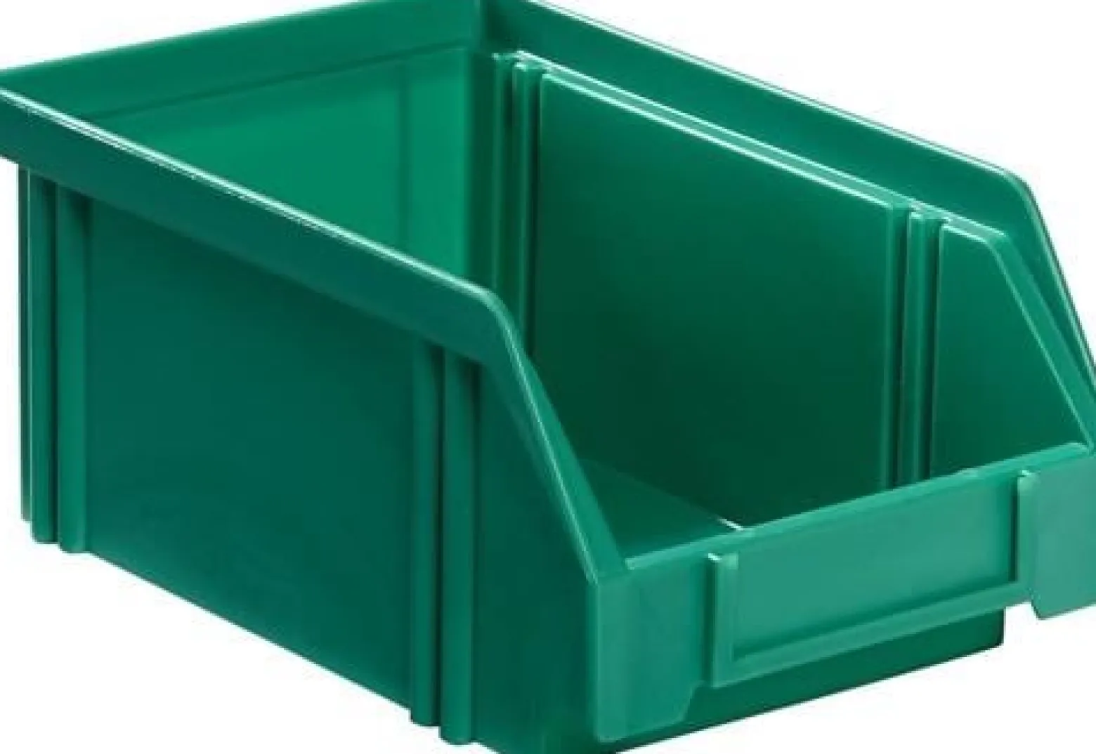 LA-KA-PE Sichtlagerkasten L 160 / 140 x B 105 x H 75 mm grün - LK4 GRÜN