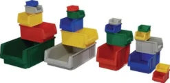LA-KA-PE Sichtlagerkasten PLK L290 x B150 x H125 mm PP gelb - 01650 02 04