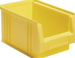 LA-KA-PE Sichtlagerkasten PLK L230 x B150 x H125 mm PP gelb - 01750 02 04