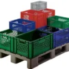 LA-KA-PE Transportstapelbehälter L600xB400xH320mm - TK600/320-1 GRAU