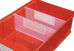 LA-KA-PE 25x Trennwand für Regalkasten B 152 mm - VKB/TR 152 - 25