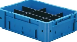 LA-KA-PE 10x Unterteiler für Transportstapelbehälter Höhe 60 mm - TRK 60/5