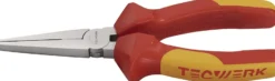 Langbeckzange Gesamt-L.160mm Zange verchr.lang,fl.VDE Mehrkomp.-Hüllen TECWERK
