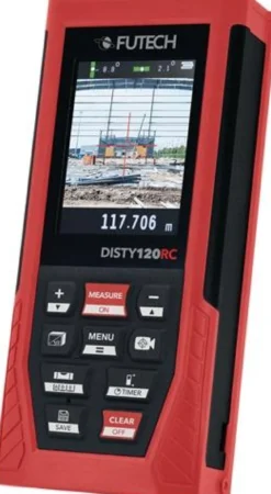 Laserentfernungsmesser DISTY 120 RED 0,05 b.120m ± 2mm IP 54 FUTECH