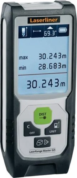 Laserentfernungsmesser Master Gi5 50m ± 2mm IP40 LASERLINER