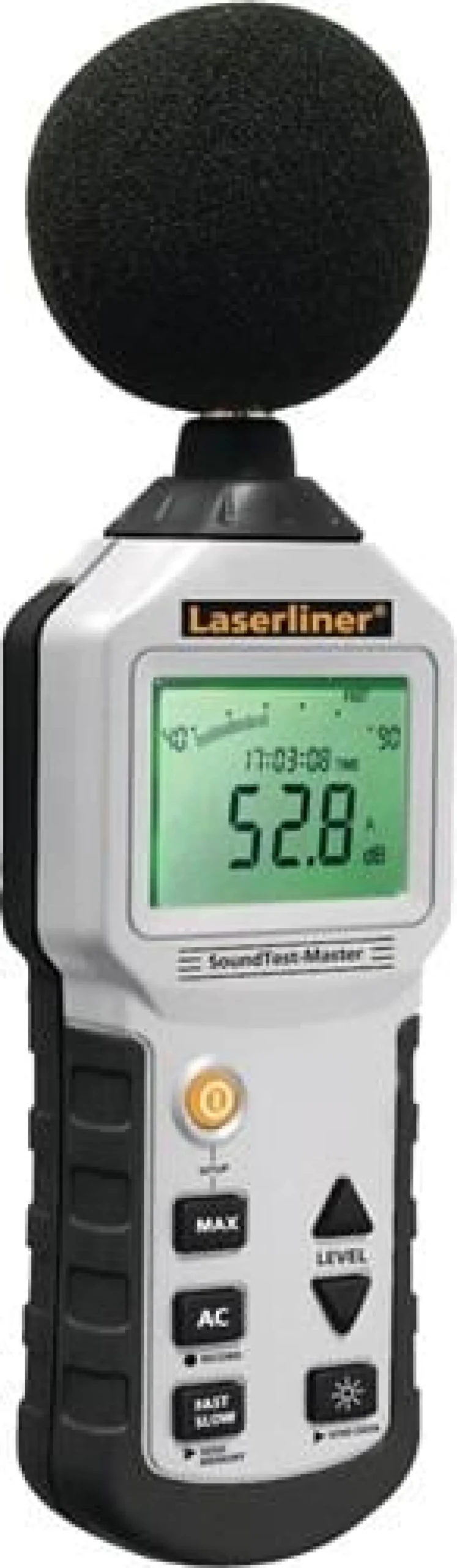 LaserlineR Geräuschpegel-Messgerät SoundTest Master mit intergriertem Langzeitspeicher - 082.070A