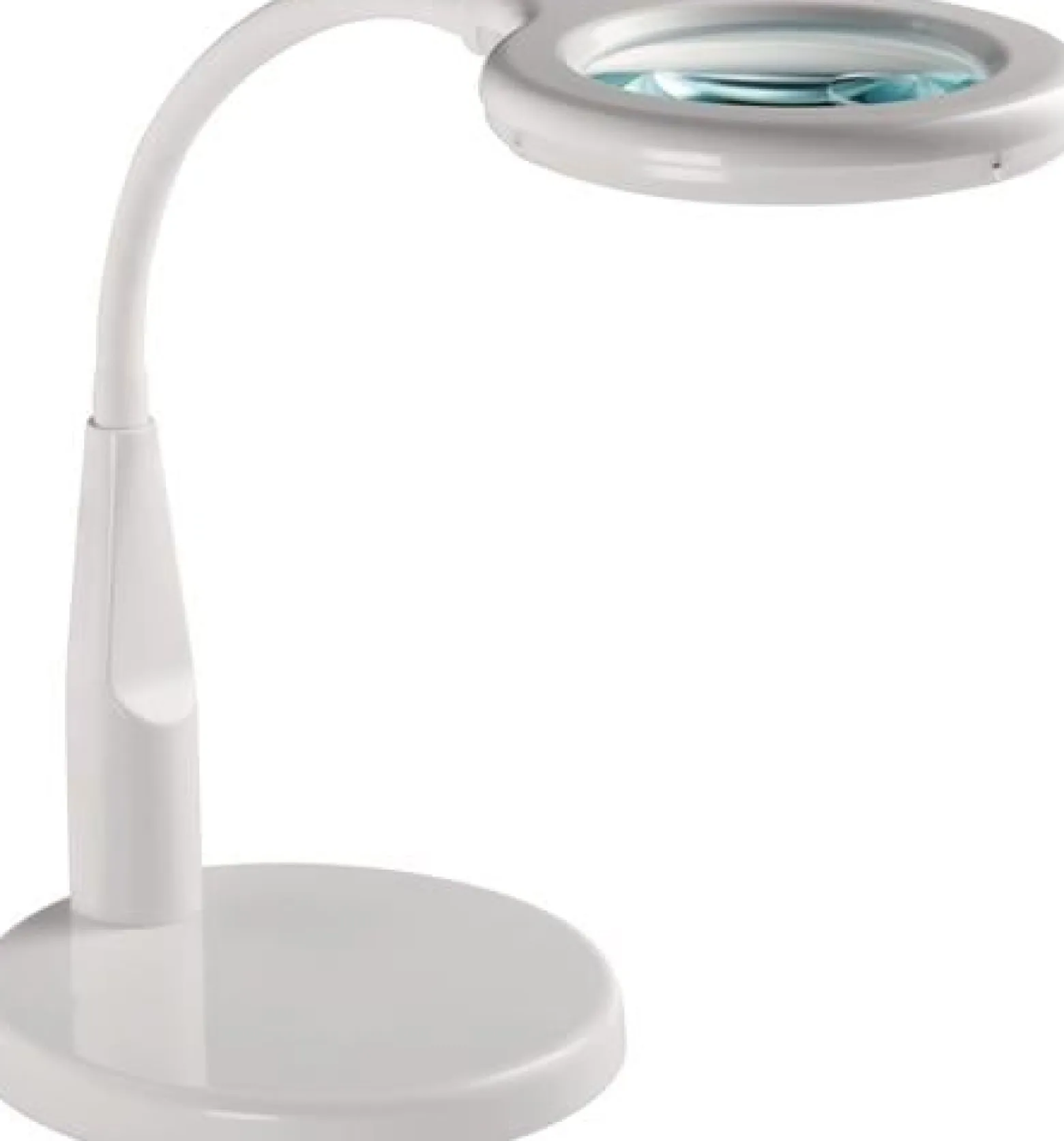 LED-Lupenleuchte Glaslinse 88,9 (3,5Zoll) weiß runder Kopf Glaslinse