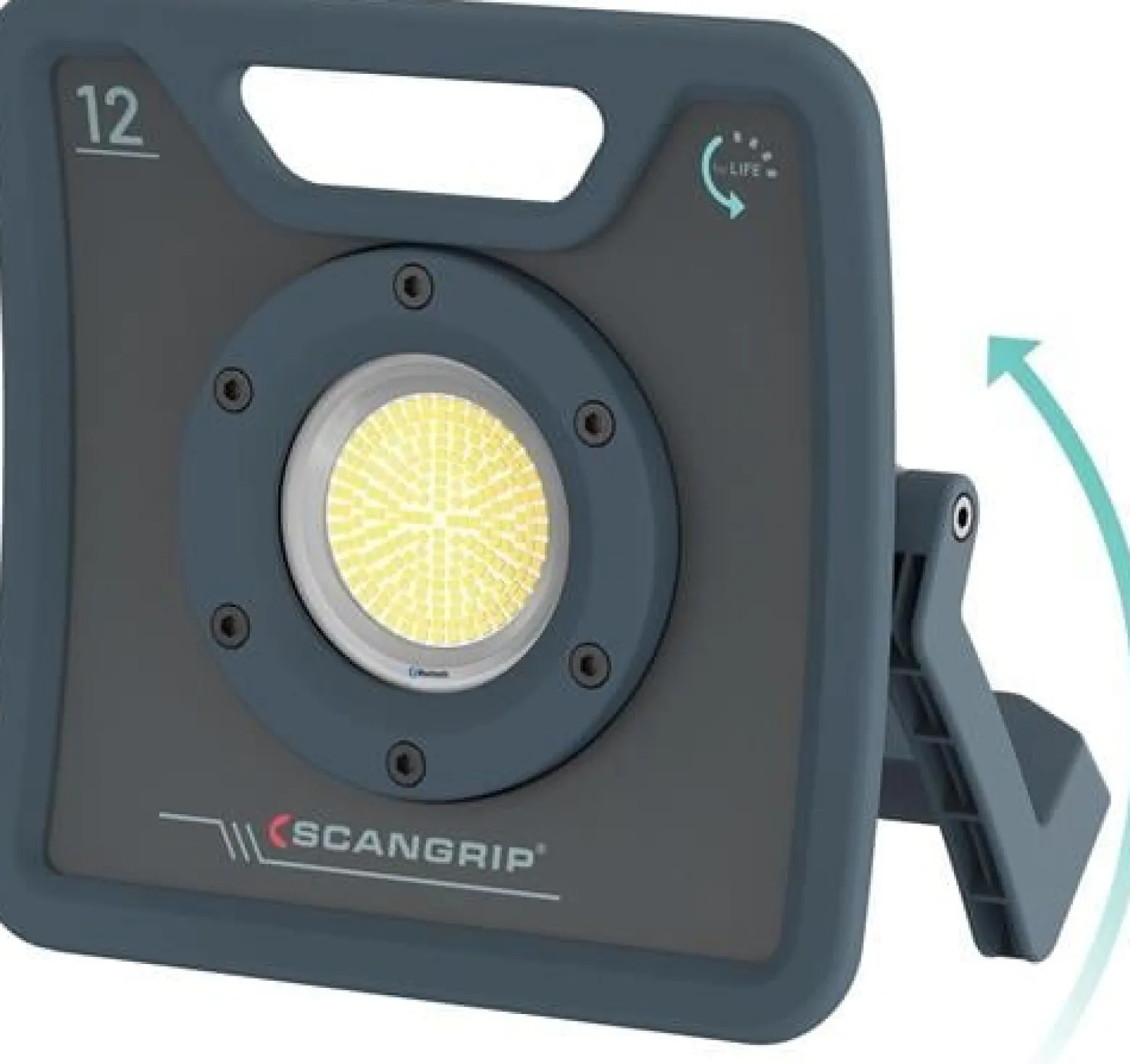 LED-Strahler NOVA 12 81 W 1200-12000 lm 5m H07RN-F 3G1mm² IP67 SCANGRIP