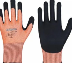 LEIPOLD Schnittschutzhandschuhe Solidstar 1683 orange / schwarz Gr. 10 - 1683-3