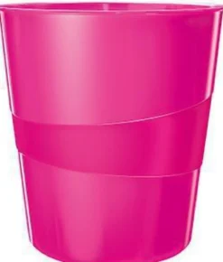 Leitz Papierkorb WOW 52781023 15l PS pink