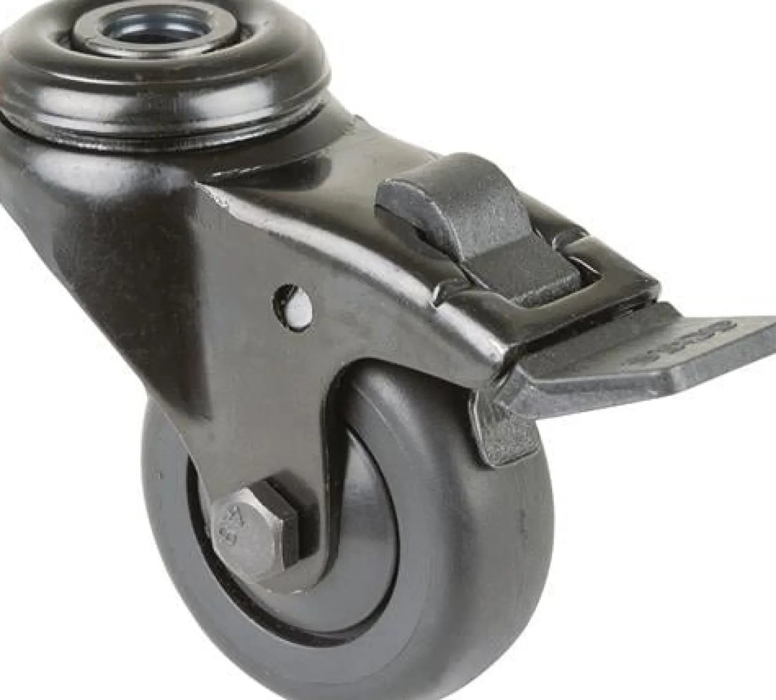 Lenkrolle m.Festst.D.50mm Trgf.50kg m.Festst.