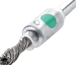 Lessmann Pinselbürste Ø 6 mm Schaft 6 mm Drahtstärke 0,25 mm - 451458