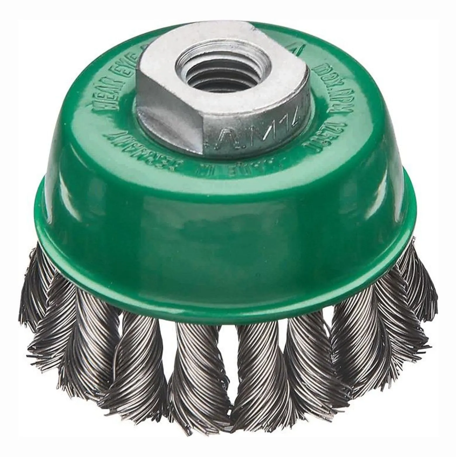Lessmann Topfbürste Ø 65 mm M14 Drahtstärke 0,5 mm - 482.817.WZ