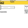 Linsenniete DIN 662 5x 12 Kupfer 500 Stück