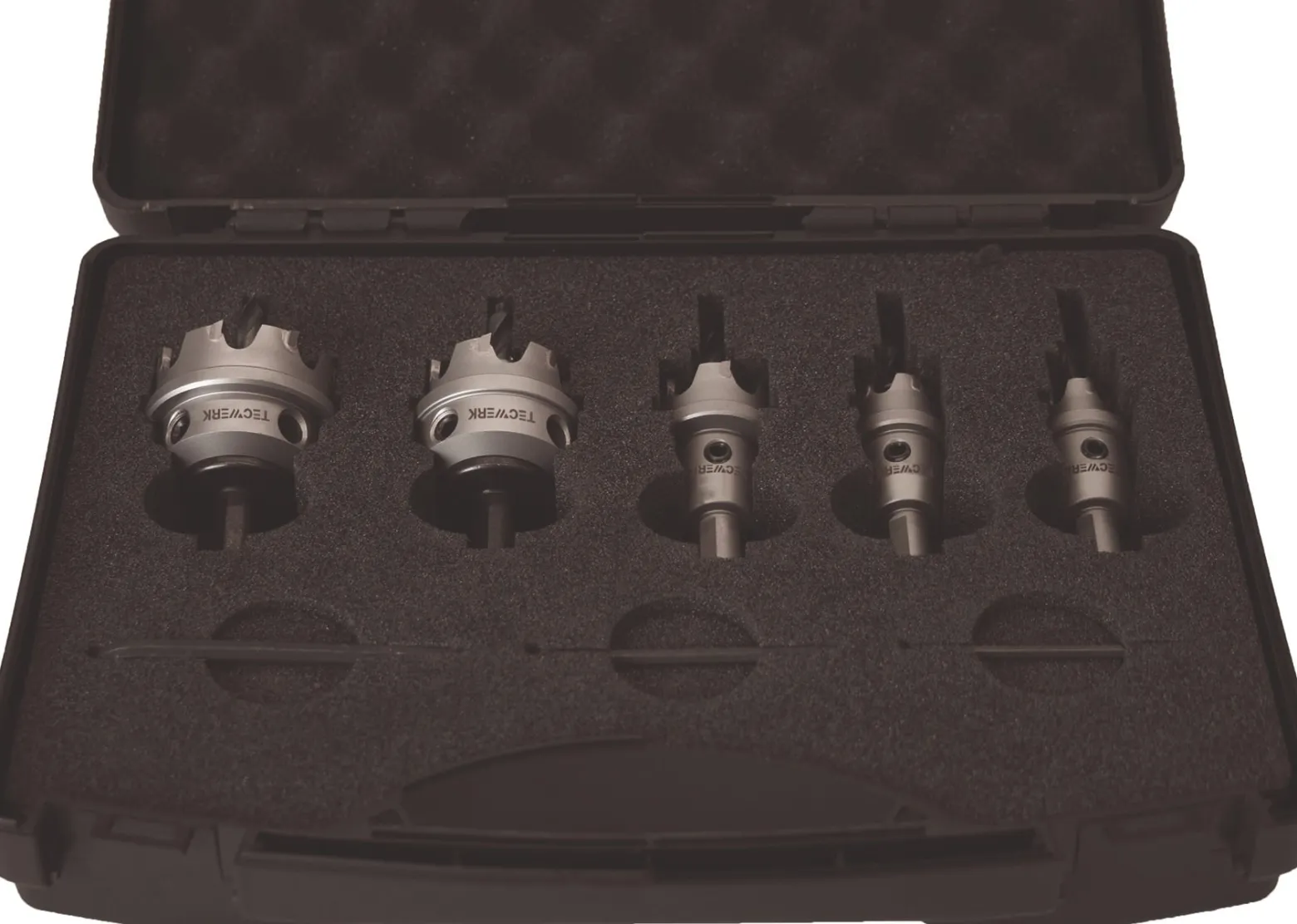 Lochsägensatz 8-tlg.16-40mm Schnitt-T.4mm HM-bestückt TECWERK