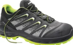LOWA Sicherheitsschuh Larrox Work GTX grey Lo Größe 43 grau / grün - 5424-43