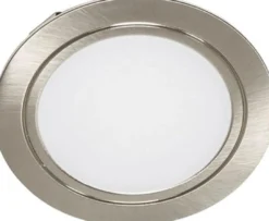 L&S Einbauleuchte Chip Warmweiß 12 V 4 W EL.-D.58mm Rahmenfarbe Edelstahloptik - 2000009
