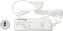 L&S HV-Funkschalterset 230 V 575 W weiß - 2000459