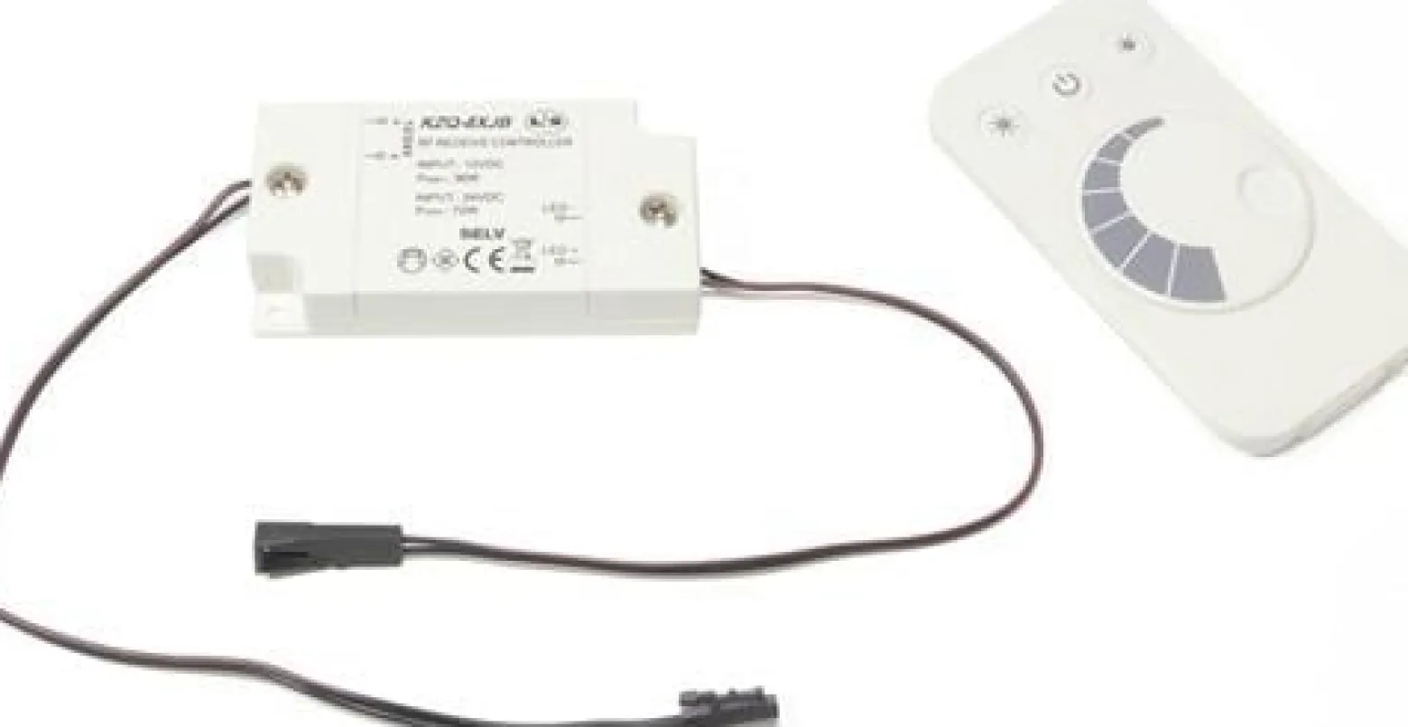 L&S LED-Funkdimmer Startset 12 V (24 V) 36 W (72 W) weiß Startset - 2000445