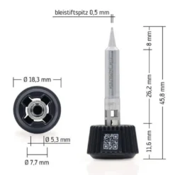Lötspitze bleistiftspitz B.0,5mm 0142PDLF05/SB ERSA