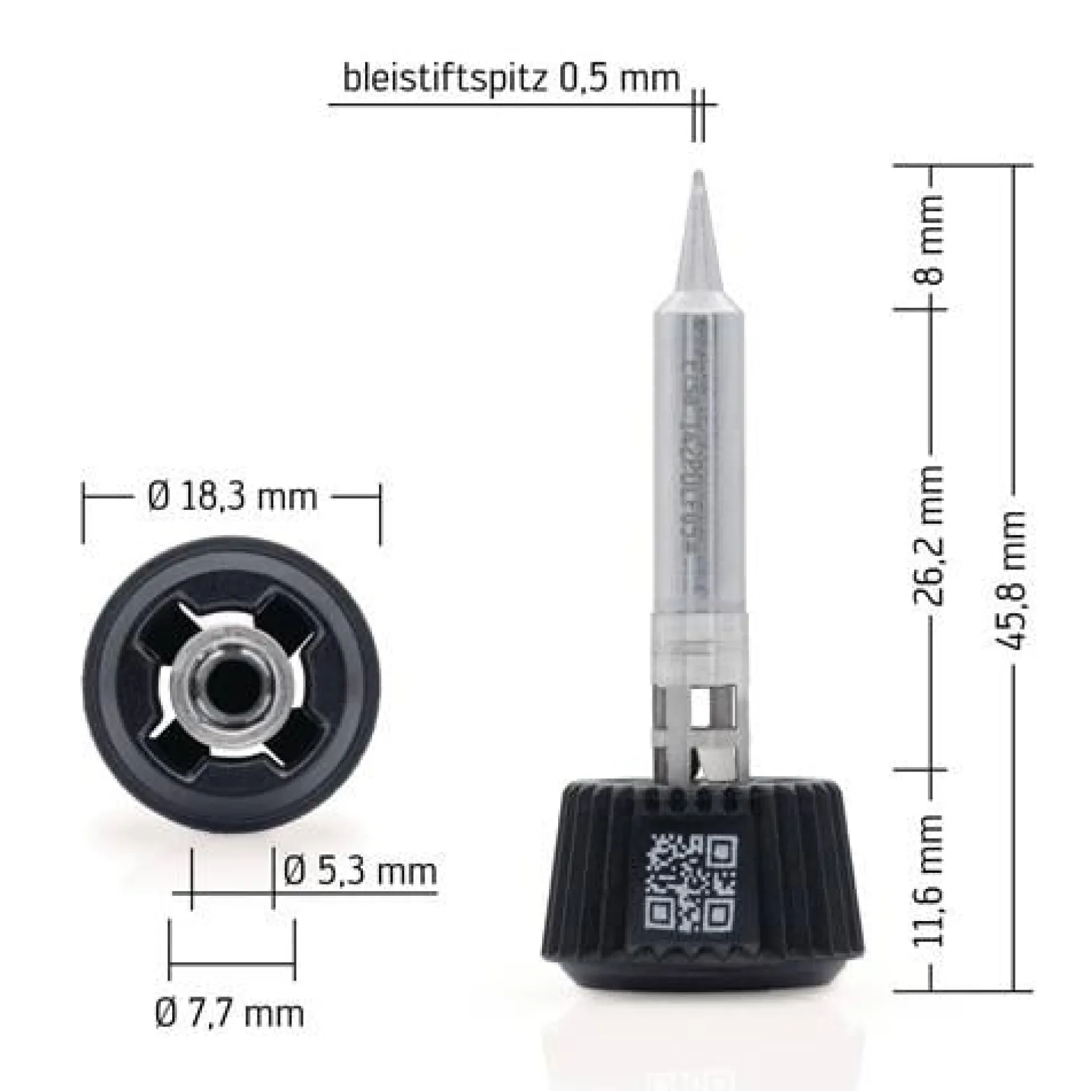 Lötspitze bleistiftspitz B.0,5mm 0142PDLF05/SB ERSA