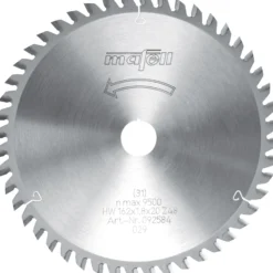 mafell Sägeblatt-HM 162 x 1,2 / 1,8 x 20 mm, Z 48, WZ, für universellen Einsatz in Plattenwerkstoffen - 092584