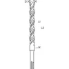 mafell Spannzangen-Set OZ 8 3,175 mm ( 1/8")bestehend aus Spannzange + Überwurfmutter - 93817
