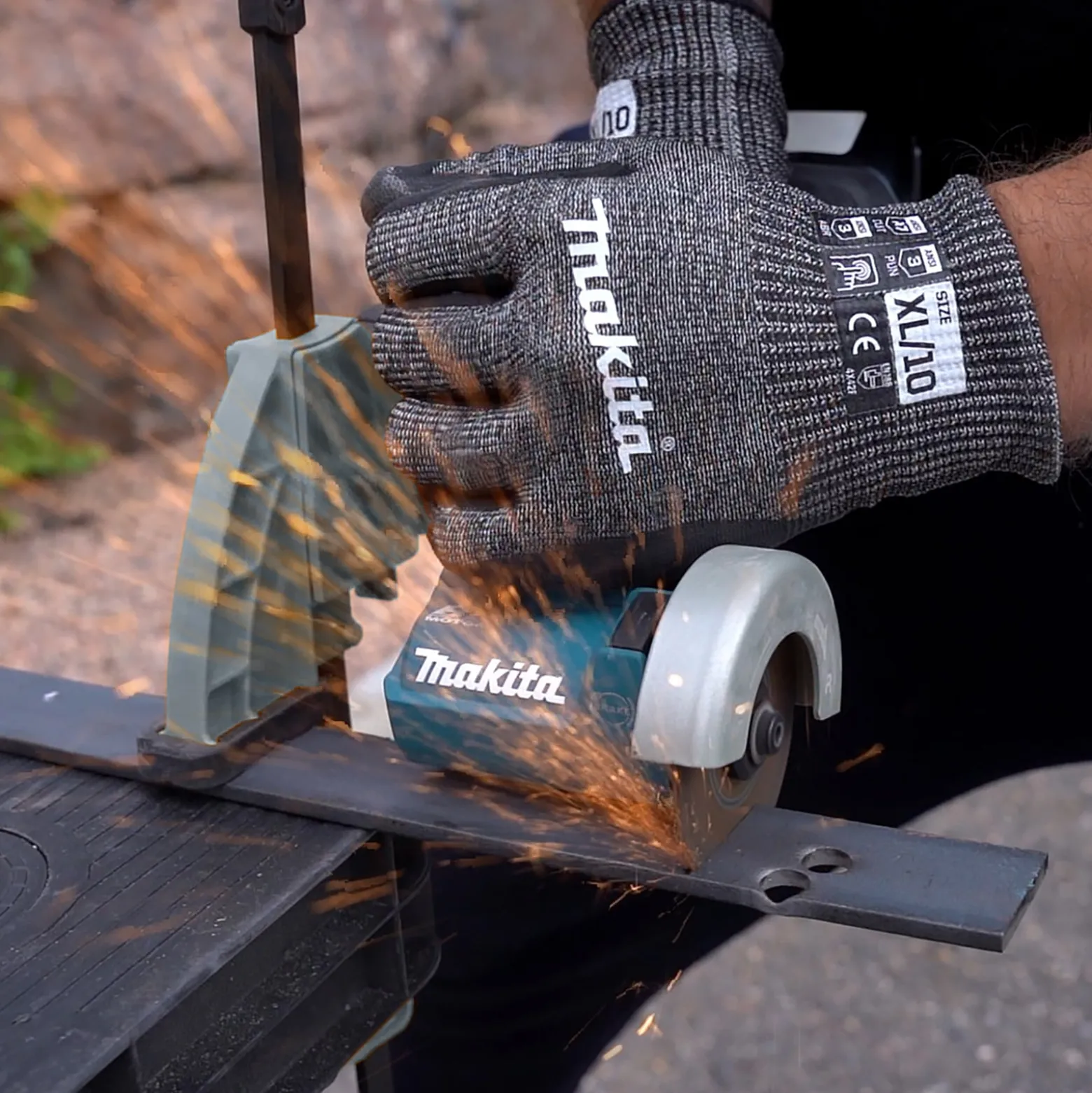 Makita Arb.-Handsch.schnittfest (XL) - P-84735
