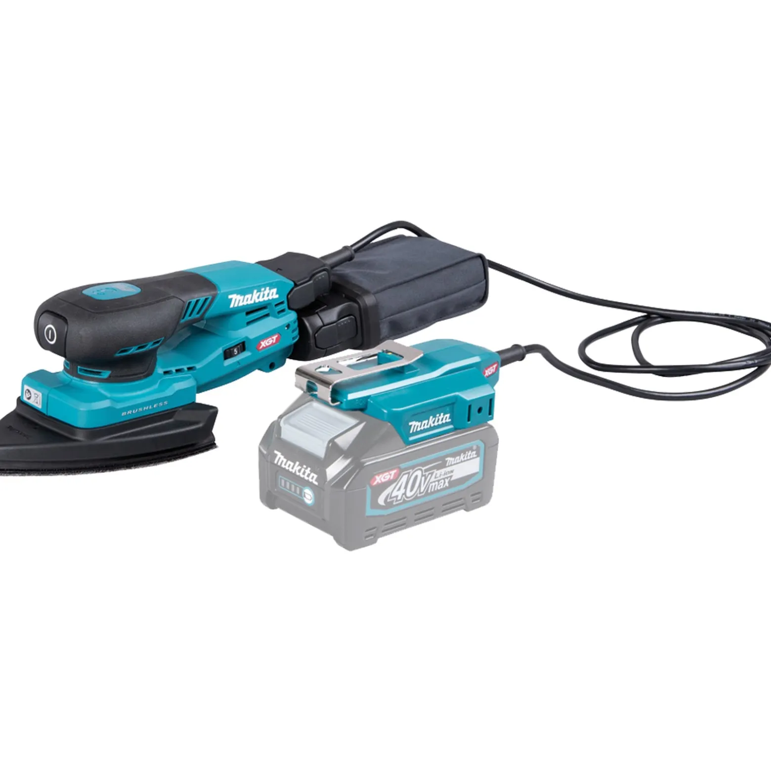 Makita BO006CGZ Akku-Deltaschleifer 40V max. / 100 x 150 mm Solo