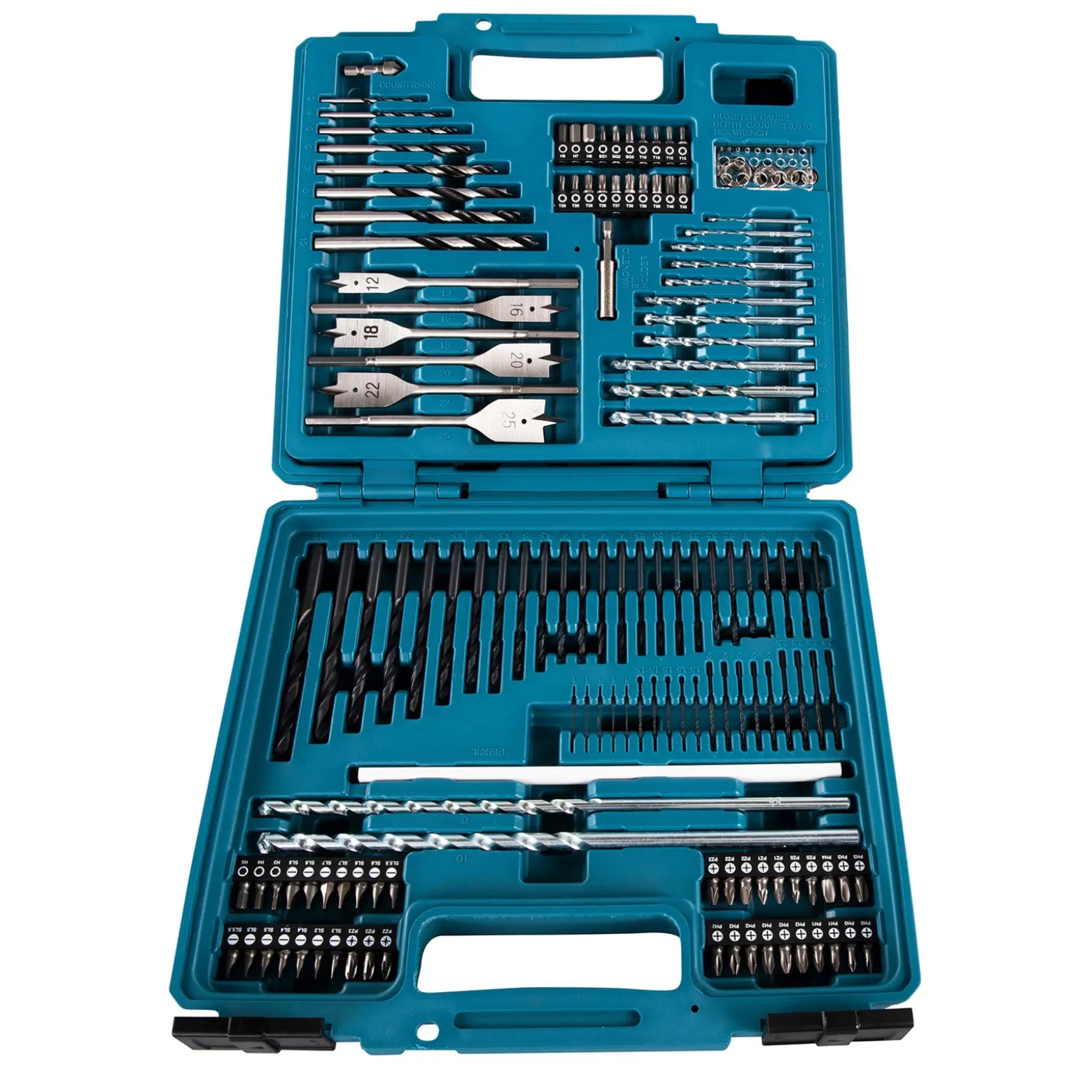 Makita Bohrer-Bit-Set 212tlg. - E-06270