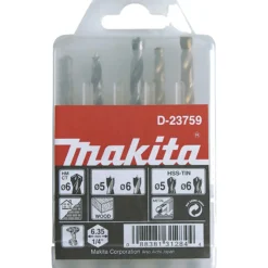 Makita Bohrer-Set 1/4" Ø 5 - 6 mm - D-23759