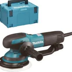 Makita BO6050J Exzenter-/Rotationsschleifer 750 W 150 mm im MAKPAC