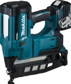Makita DBN600RTJ Akku-Stauchkopfnagler 64 mm 18V / 2x 5,0 Ah Akkus + Ladegerät im MAKPAC