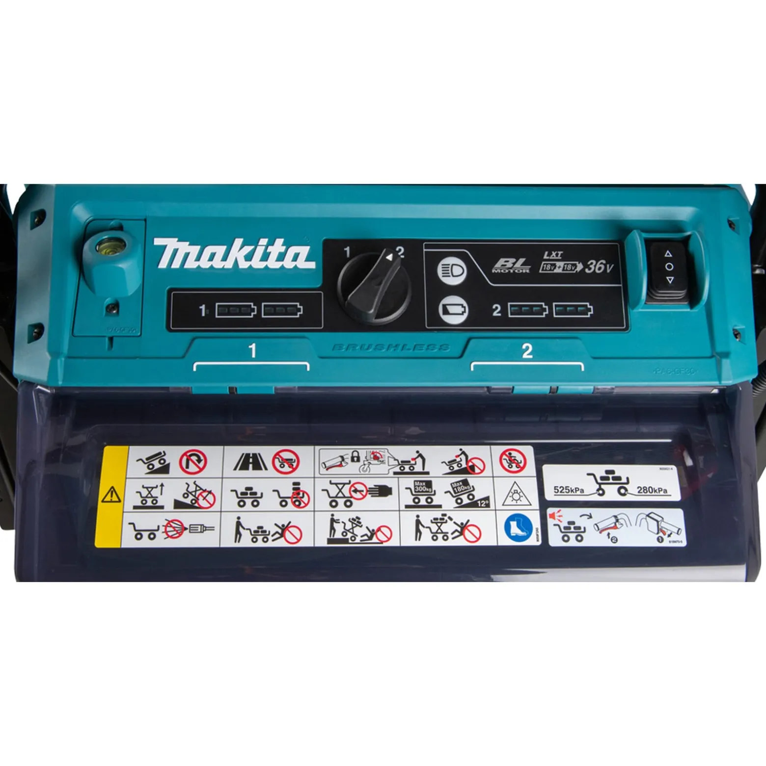 Makita DCU601Z Akku-Schubkarre 2x18V mit elektrischem Hub Solo