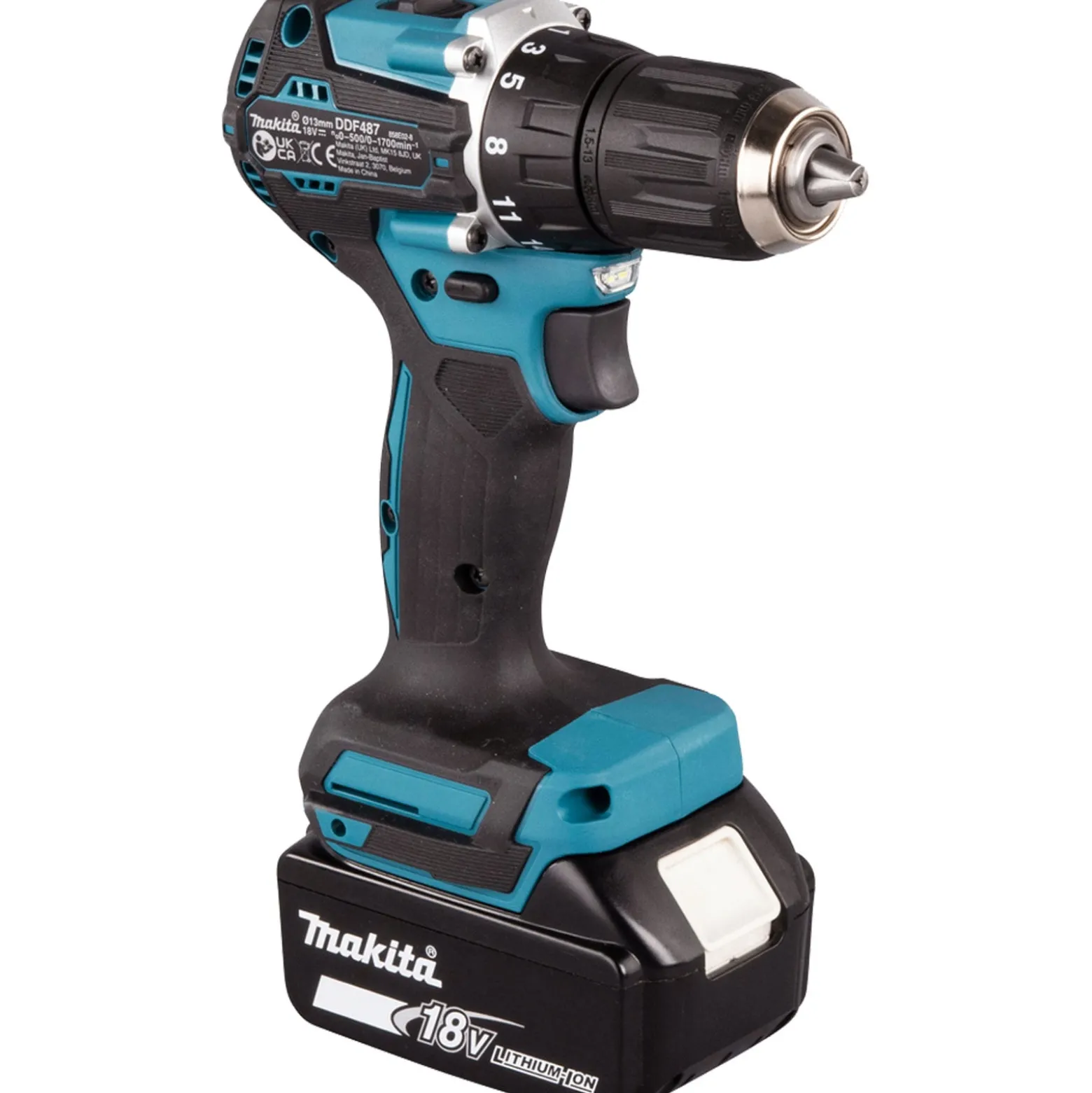 Makita DDF487RAJ Akku-Bohrschrauber 18V / 2,0 Ah, 2 Akkus + Ladegerät im MAKPAC