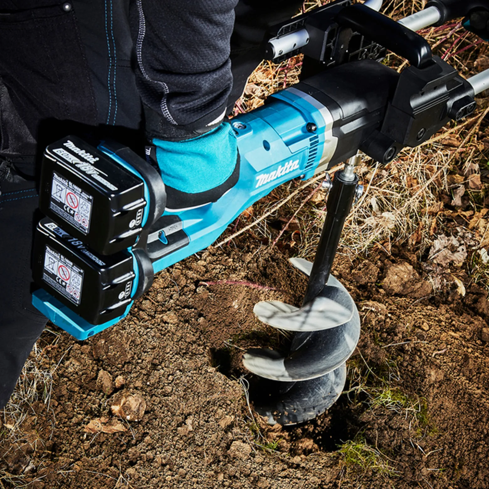Makita DDG460ZX7 Akku-Erdbohrer 2x 18 V Solo