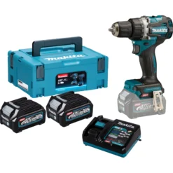 Makita DF002GA202 Akku-Bohrschrauber 40V max. / 2x 2,0 Ah Akku + Ladegerät im Makpac
