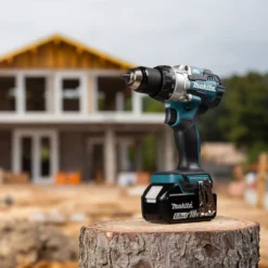 Makita DHP489RTJ Akku-Schlagbohrschrauber 18 V / 2x 5,0 Ah Akku + Ladegerät im MAKPAC